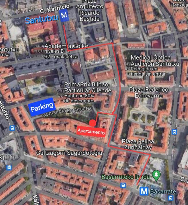Concordia Apartamento, Parking Gratis Bilbao Esterno foto